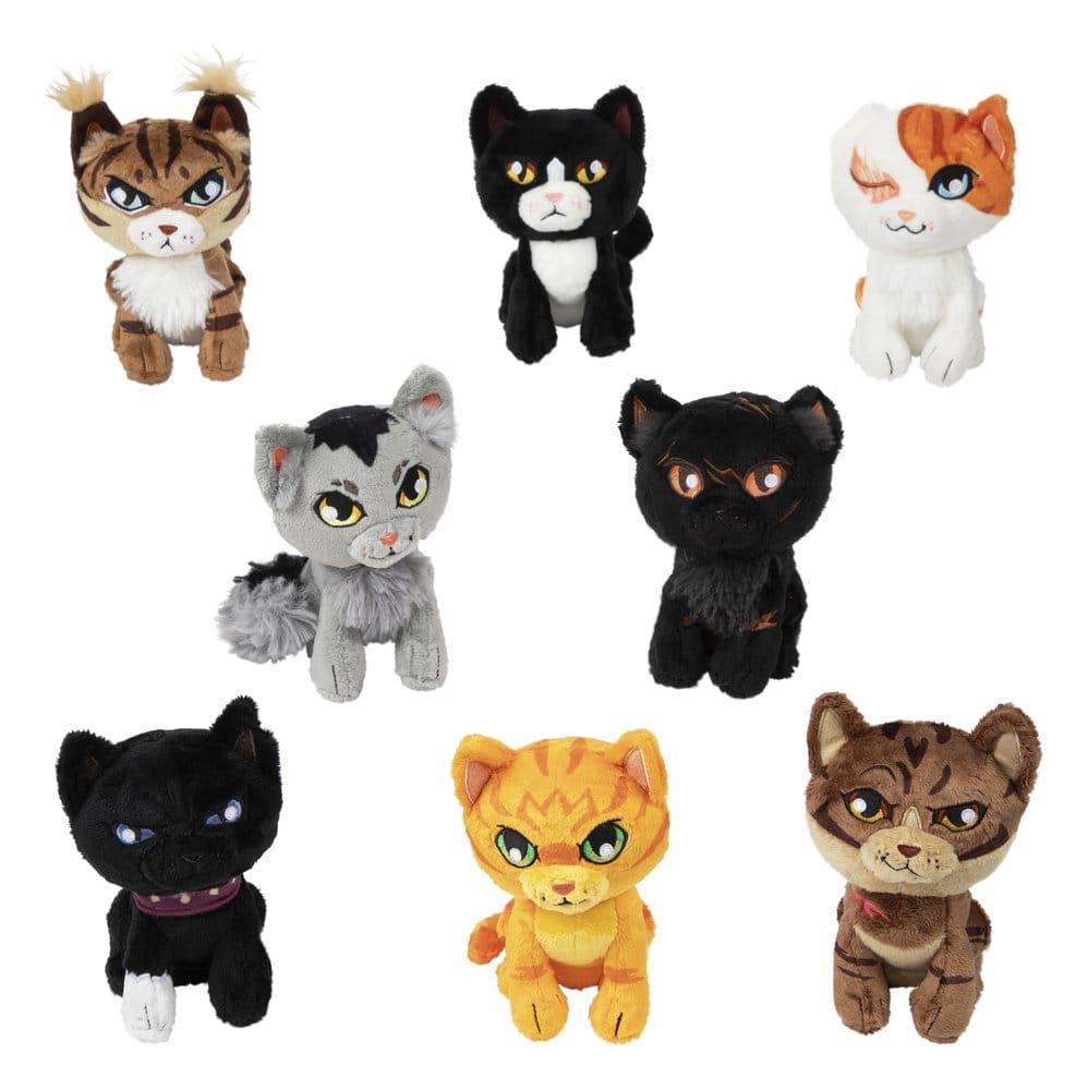 PRE ORDINE - Warrior Cats Plushes Blind Box Mini Mystery Plush Series 1 15 cm Display (9)