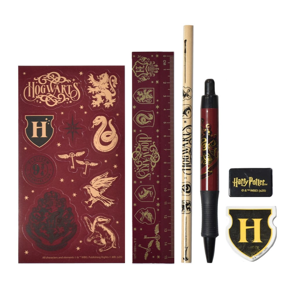 PRE ORDINE - Harry Potter Stationery Set 6-Pack Magical Locations