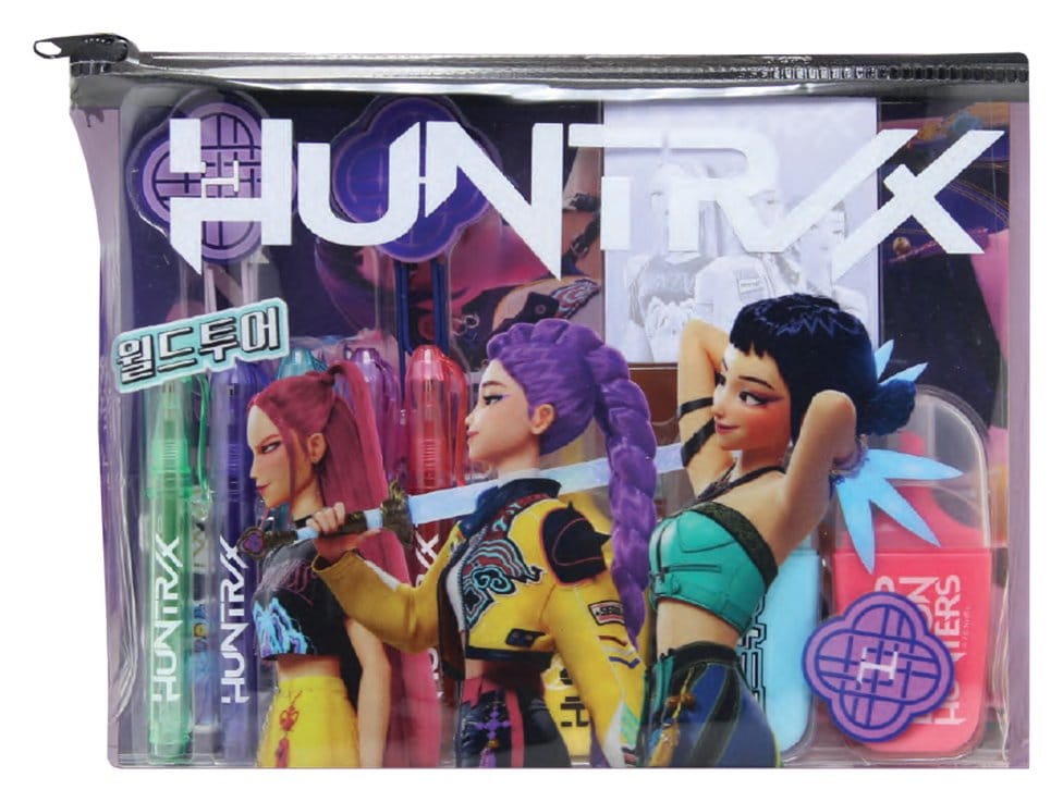 PRE ORDINE - KPop Demon Hunters Stationery Set 10-Pack Huntr/x