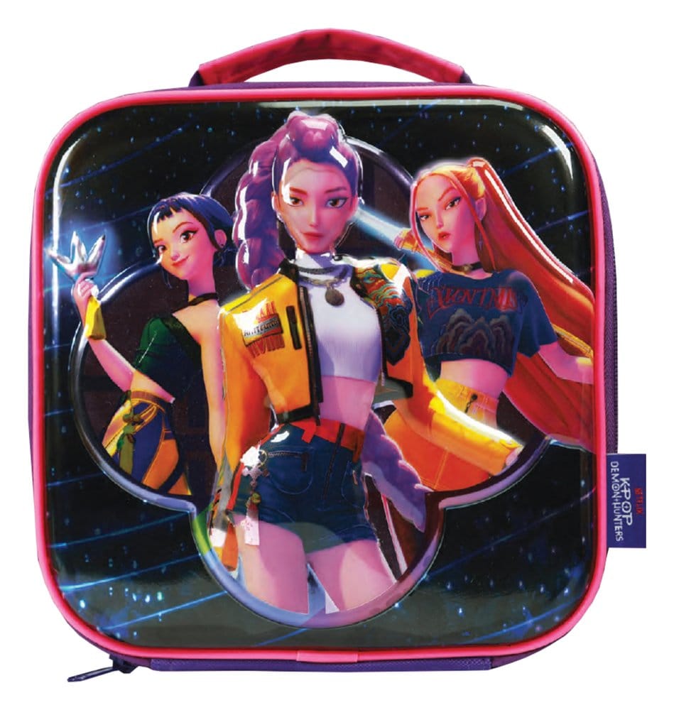 PRE ORDINE - KPop Demon Hunters 3D Lunch Bag Huntr/x