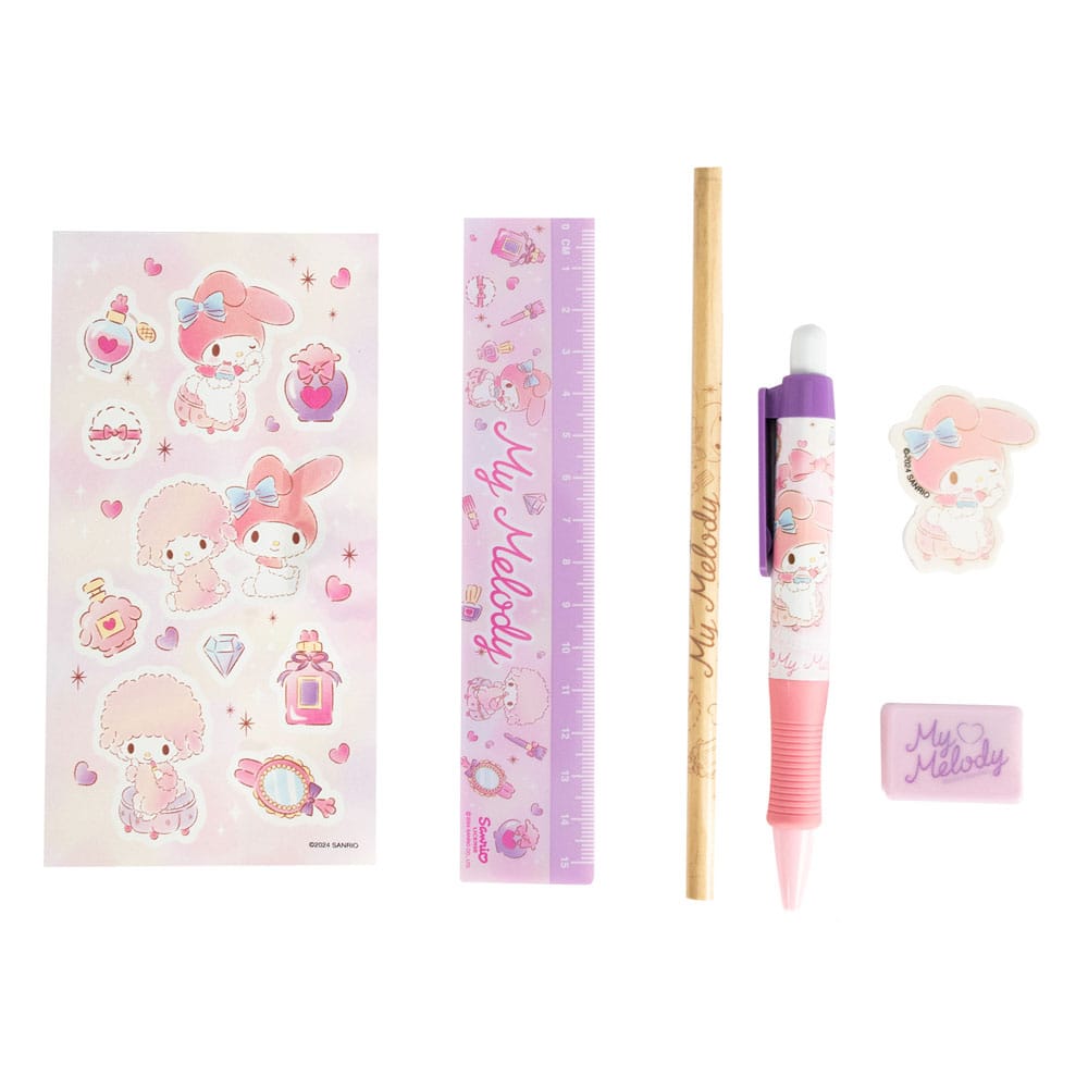 PRE ORDINE - Sanrio Stationery Set 6-Pack My Melody
