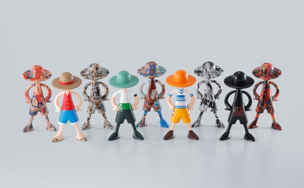 PRE ORDINE - One Piece Luffy´s Mini Figures Archive of Adventure 9 cm Assortment (10)
