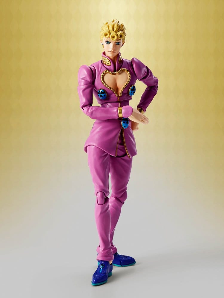 PRE ORDINE - JoJo's Bizarre Adventure: Golden Wind S.H.Figuarts Action Figure Giorno Giovanna 16 cm