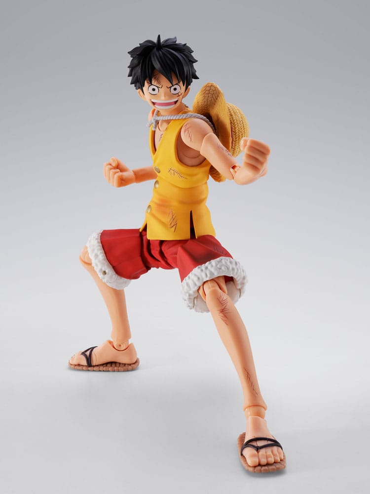 PRE ORDINE - One Piece S.H.Figuarts Action Figure Monkey D. Luffy Marineford 15 cm