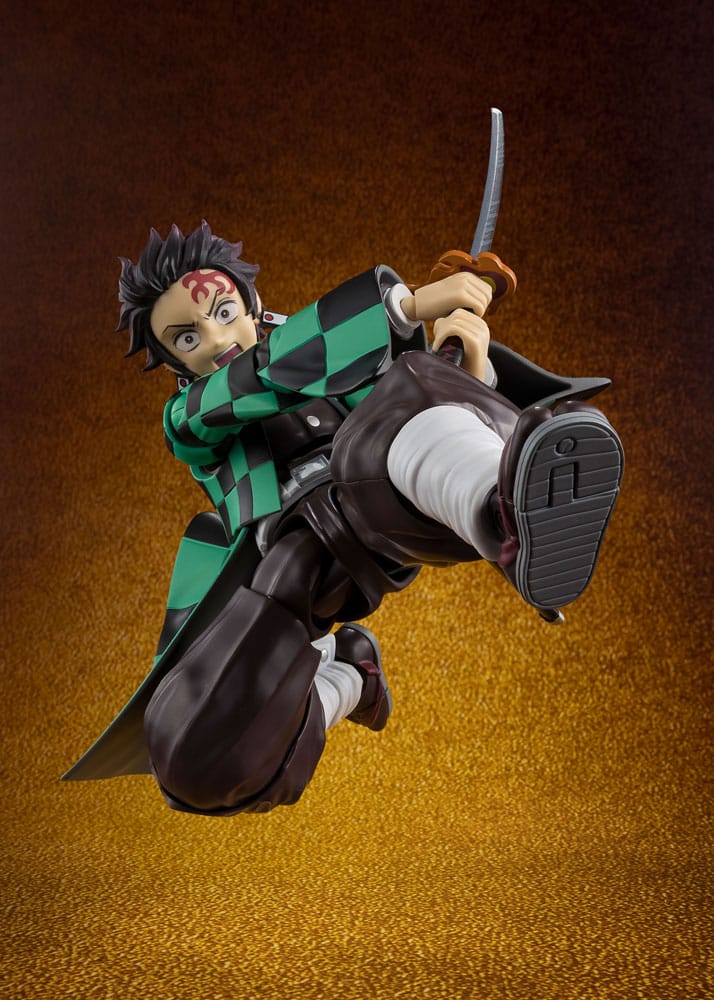 PRE ORDINE - Demon Slayer: Kimetsu no Yaiba S.H. Figuarts Action Figure Tanjiro Kamado The Final Battle in the Infinity Castle 14 cm