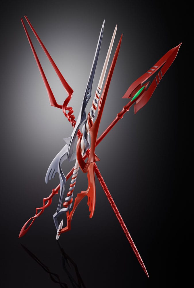 PRE ORDINE - Neon Genesis Evangelion Metal Build Accessory Set 3 Spears Set for Eva 30th with the Spear Another Color