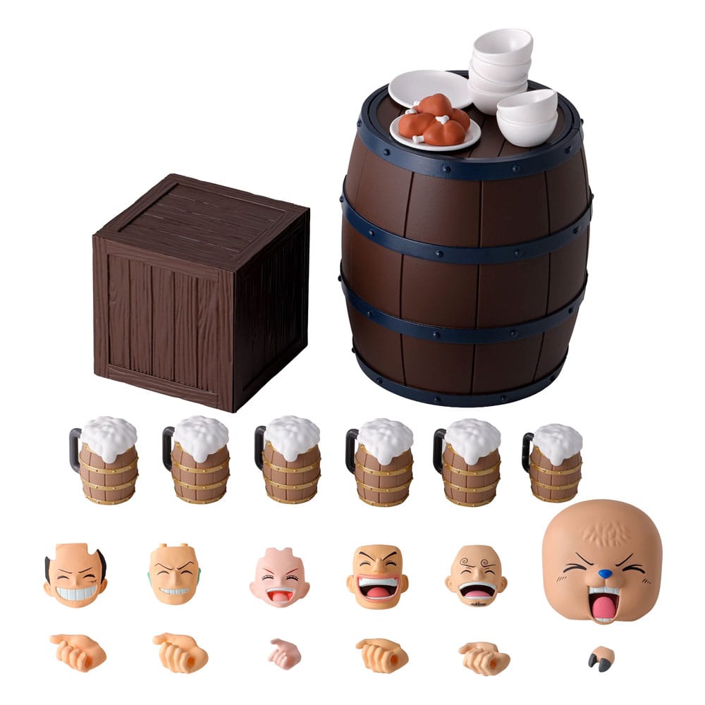 PRE ORDINE - One Piece S.H. Figuarts Accessory Set The Straw Hat Crew Party Set