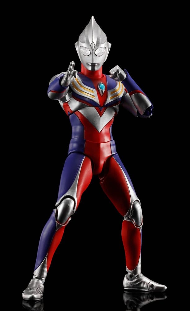 PRE ORDINE - Ultraman Series S.H.Figuarts Shinkocchou Seihou Action Figure Ultraman Tiga Multi Type 30th Anniversary Edition 15 cm