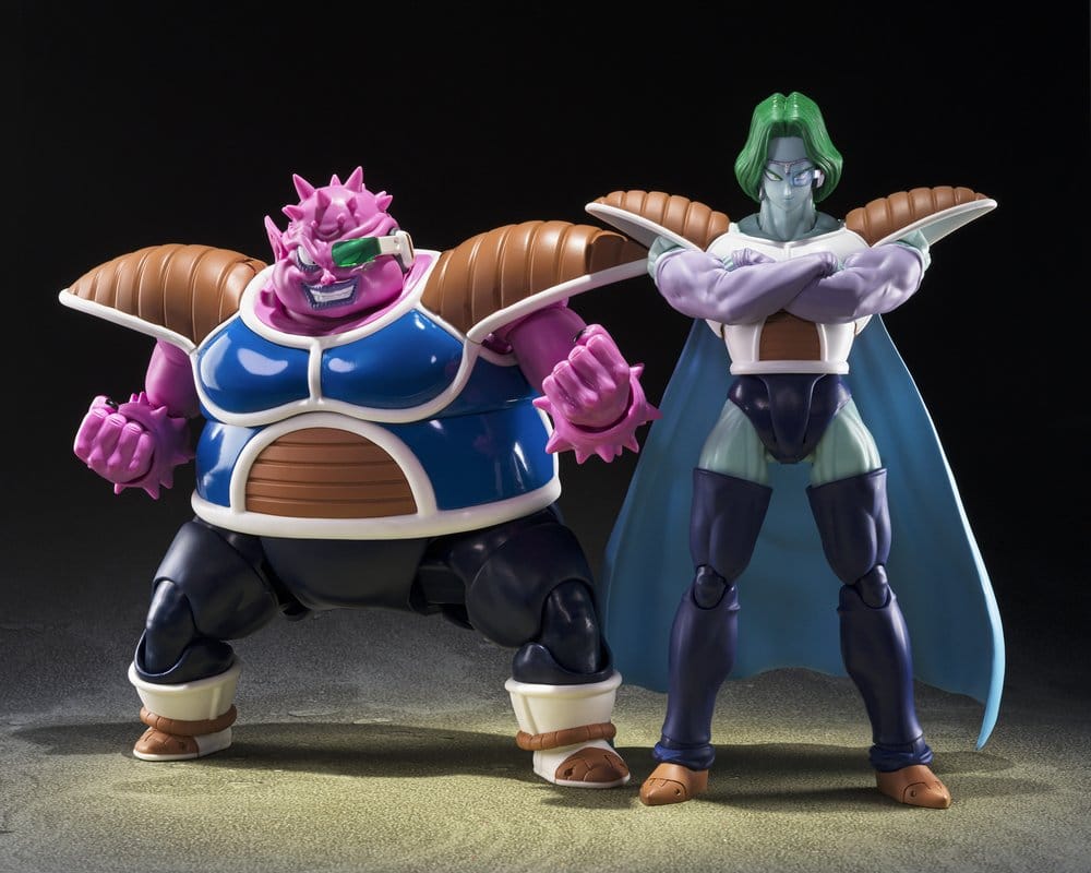 PRE ORDINE - Dragon Ball Z S.H. Figuarts Action Figure Dodoria & Zarbon Bardock the Father of Goku 16 cm