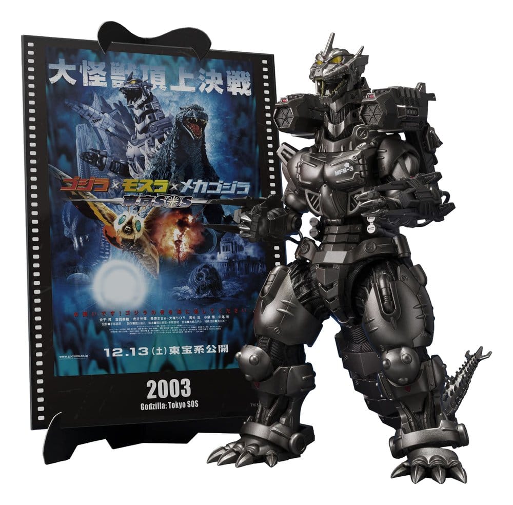 PRE ORDINE - Godzilla: Tokyo S.O.S. S.H.MonsterArts Diecast Action Figure Kiryu (Heavily Armed Type / High Mobility Type) "Tokyo SOS" -Movie Graphic Plus- 16 cm