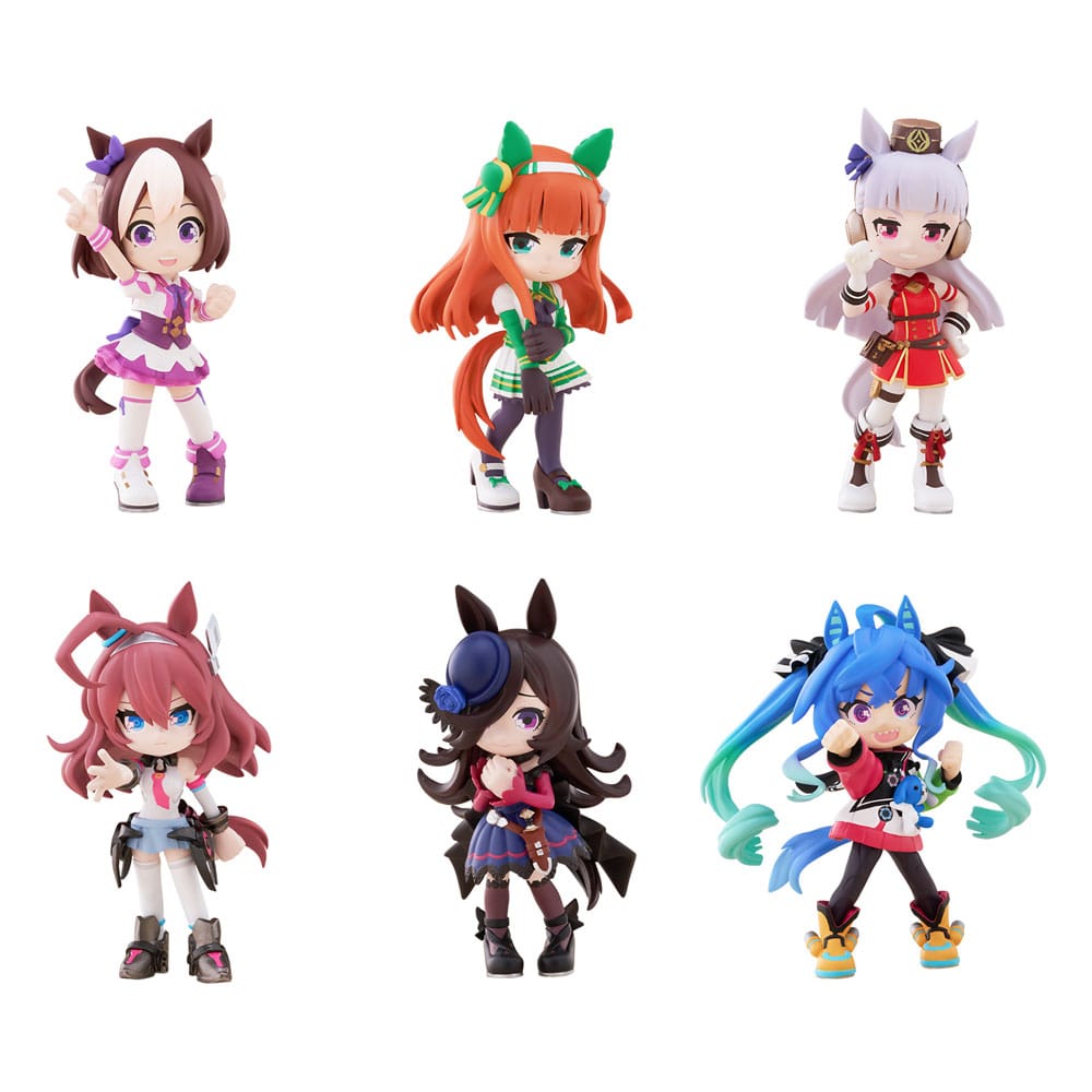 PRE ORDINE - Uma Musume: Pretty Derby PalVerse PVC Figures Vol. 1 9 cm Blind Box Assortment (6)