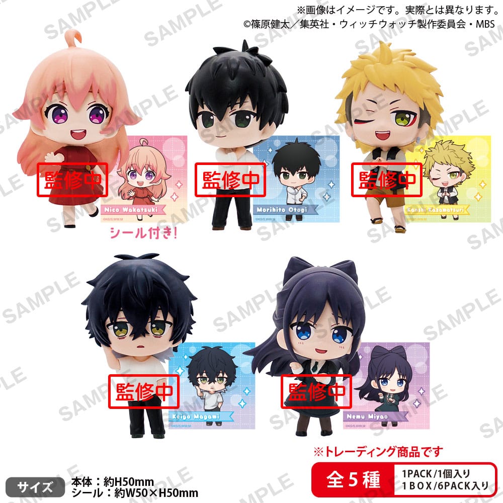 PRE ORDINE - Witch Watch PVC Figures Rich Box Ver. 5 cm Assortment (6)