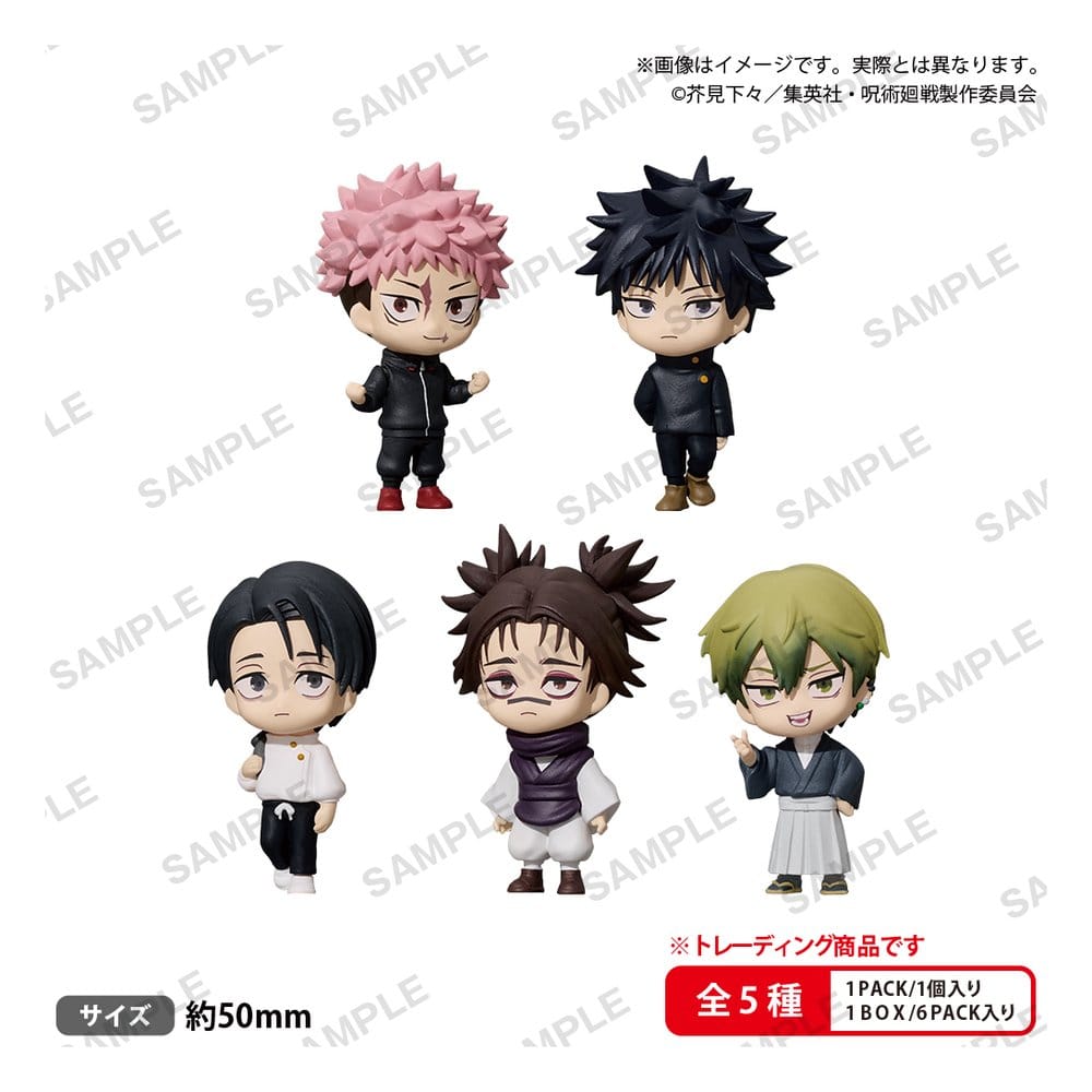 PRE ORDINE - Jujutsu Kaisen Mini Figures Rich The Box Blind Box Display (6)