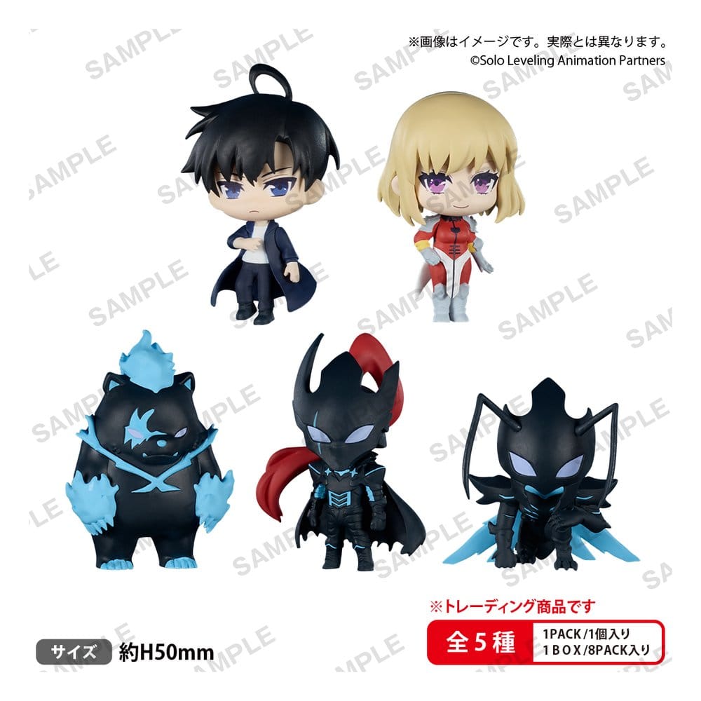 PRE ORDINE - Solo Leveling The Box Mini Figures Rich Blind Box Display (8)