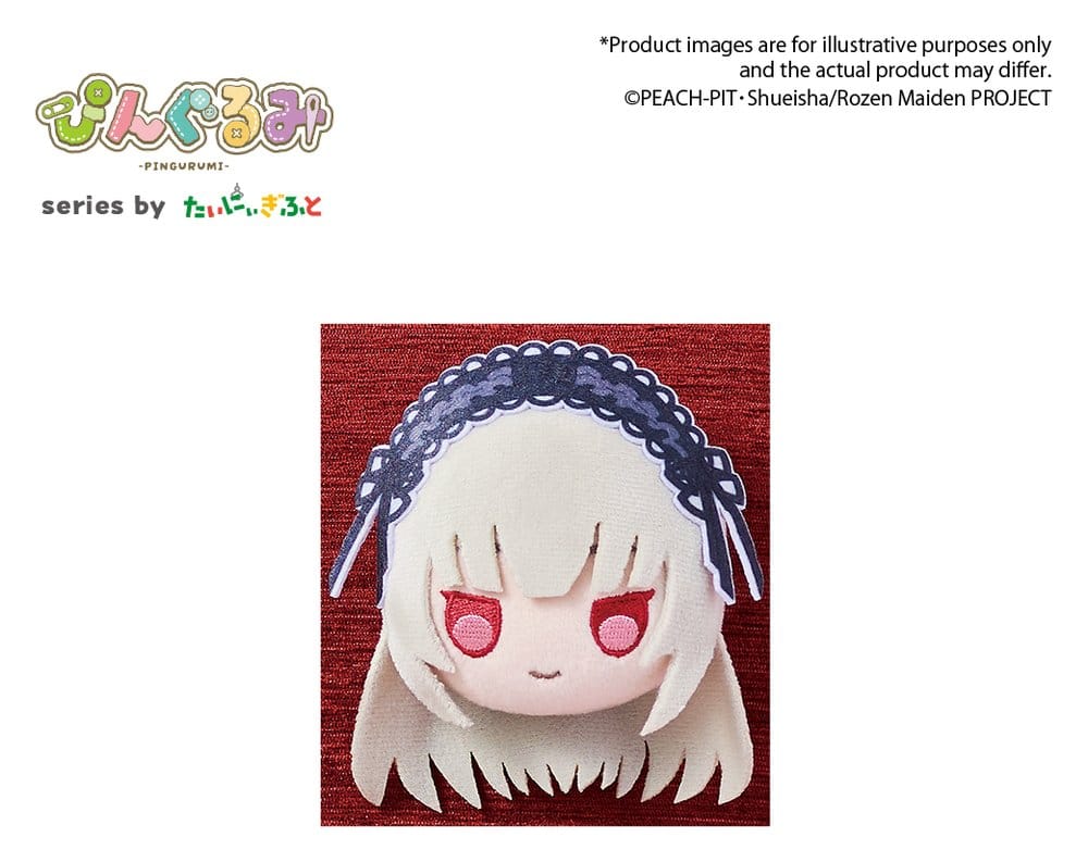PRE ORDINE - Rozen Maiden Pingurumi Pin Vol.1 Suigintou 8 cm
