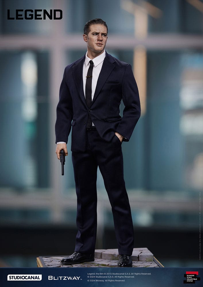 PRE ORDINE - Legend Superb Scale Statue 1/4 Reginald Reggie Kray 53 cm