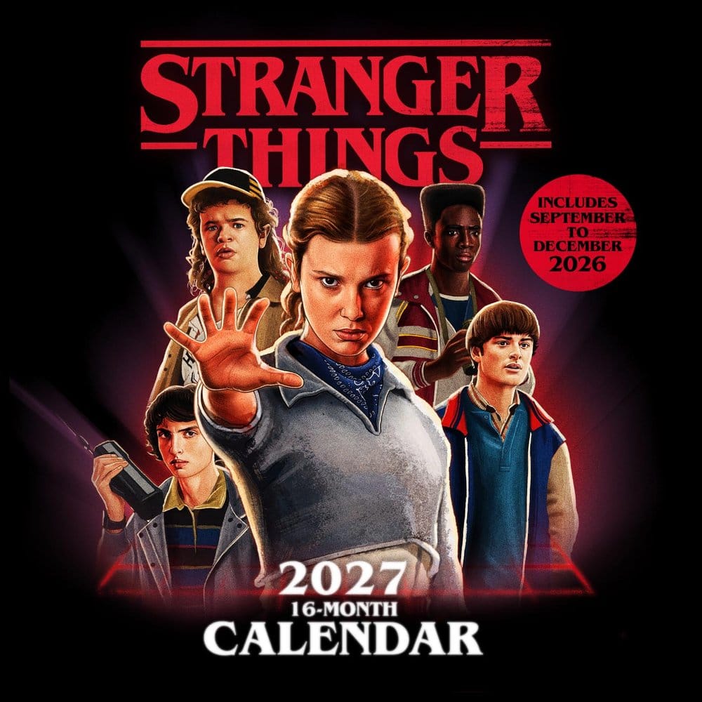 PRE ORDINE - Stranger Things Calendar 2027 30 x 30 cm
