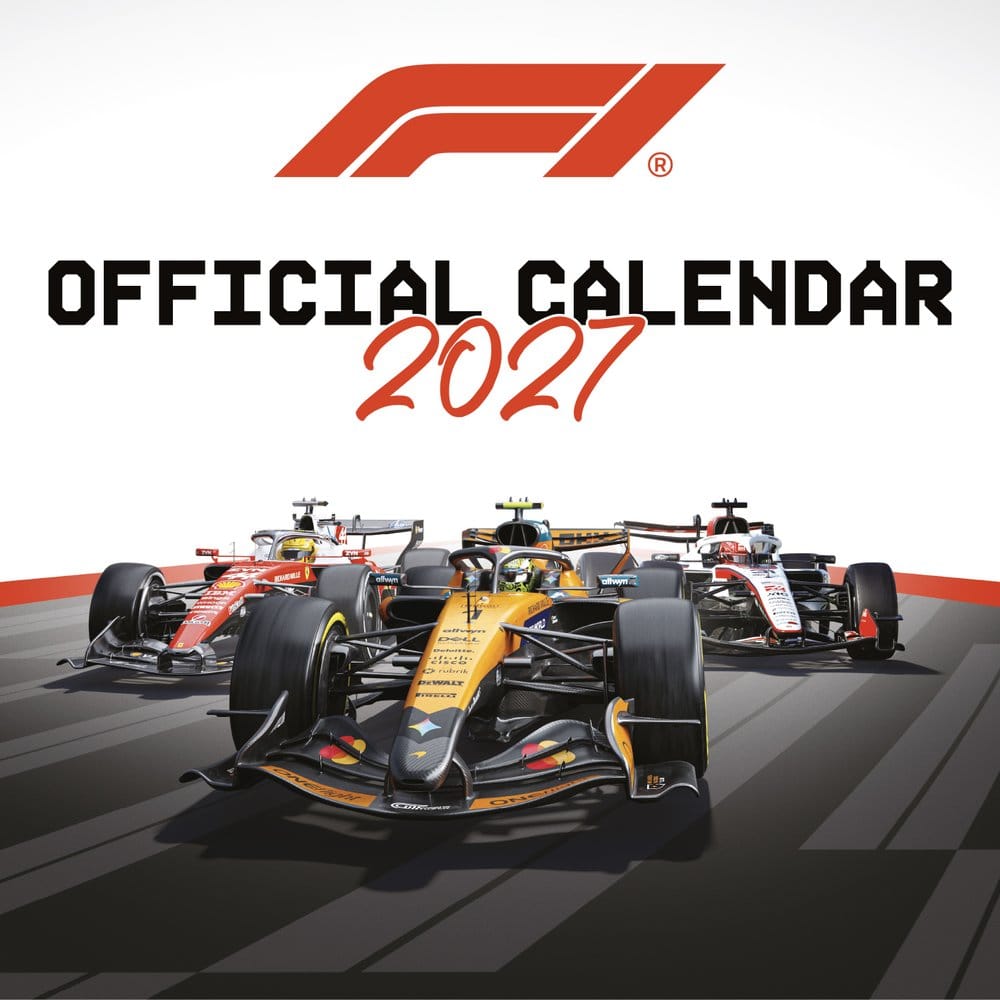 PRE ORDINE - Formula 1 Calendar 2027 30 x 30 cm