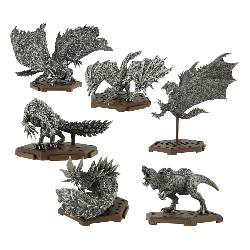 PRE ORDINE - Monster Hunter Figure Builder Trading Figures Standard Model Plus Stone Ver. Vol.1 5 - 12 cm Assortment (6)