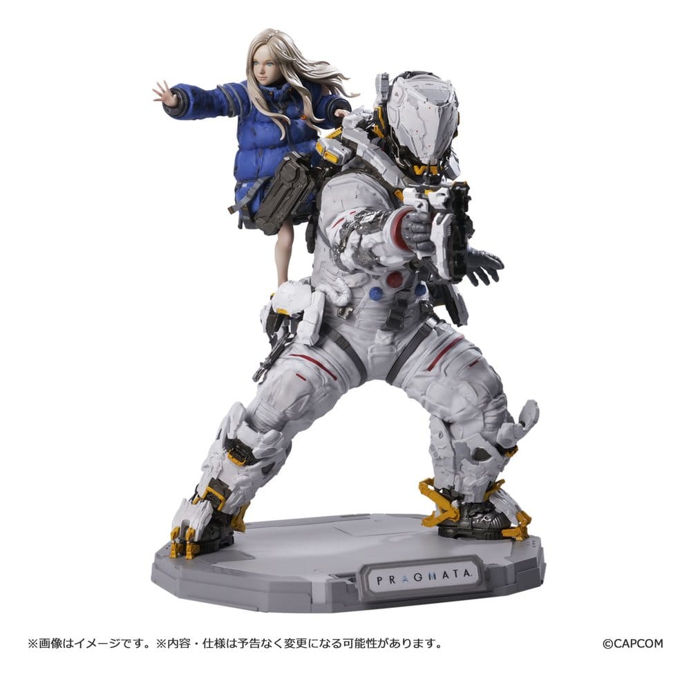 PRE ORDINE - Pragmata Capcom Figure Builder Creator's Model PVC Figure Hugh & Diana 28 cm