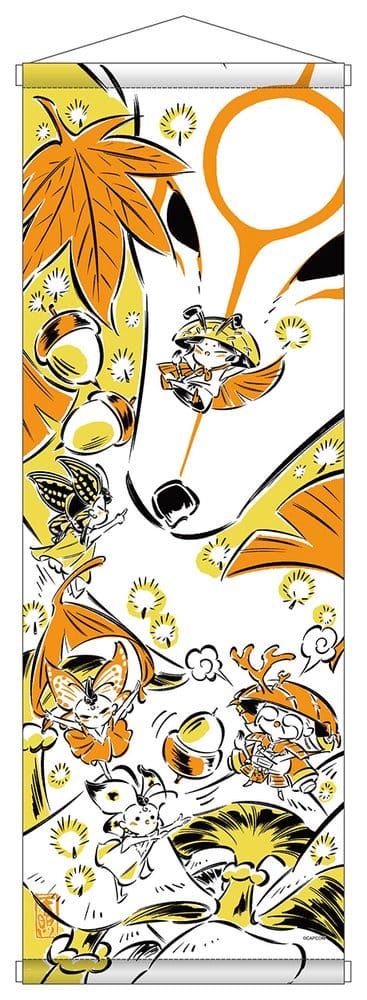 PRE ORDINE - Okami 20th Anniversary Reprint Art Project Tapestry Autumn 74 x 28 x 2 cm