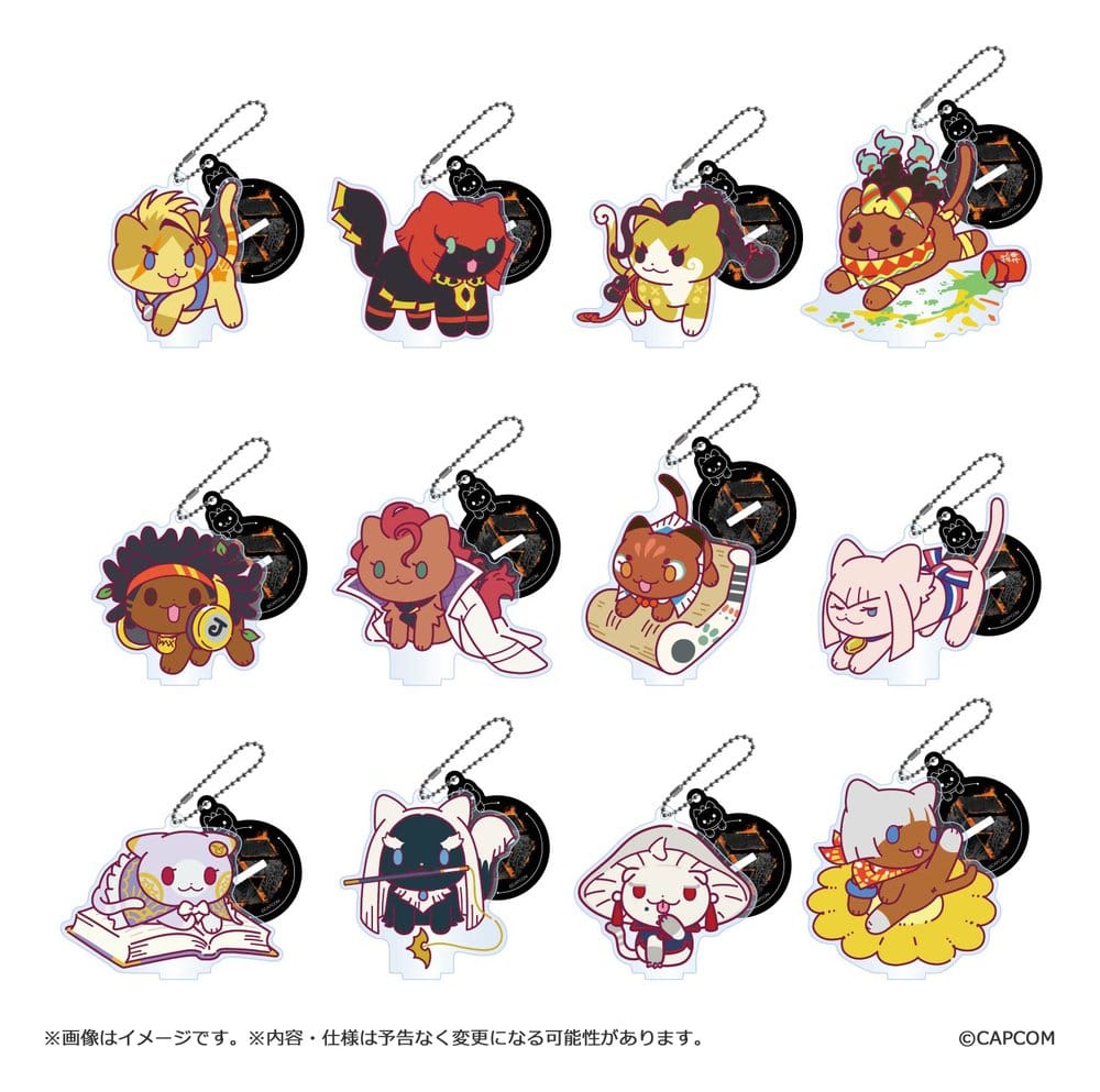 PRE ORDINE - Street Fighter 6 Acrylic Keychain NECO! Blind Box Assortment (12)