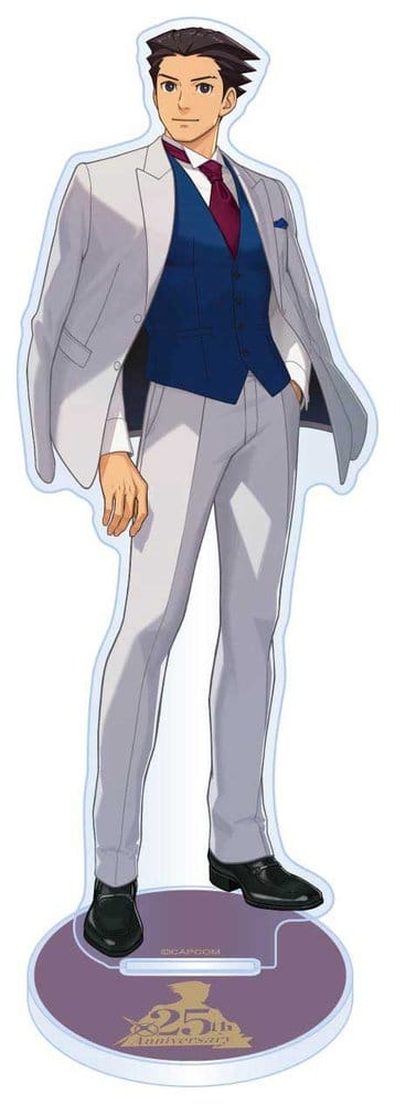 PRE ORDINE - Ace Attorney 25th Anniversary Acrylic Stand Main Visual Phoenix Wright 13–15 cm