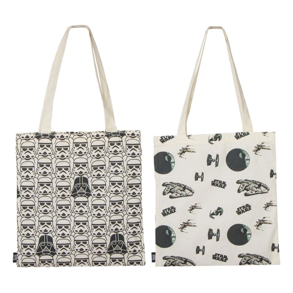 PRE ORDINE - Star Wars Tote Bags 2-Pack Space Ships & Stormtrooper