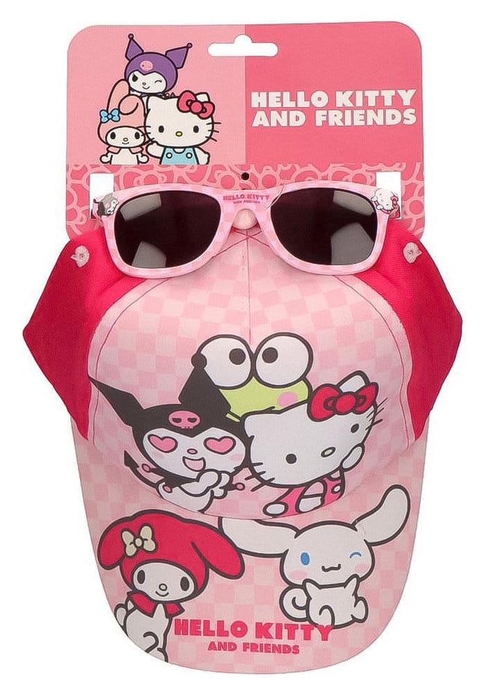 PRE ORDINE - Sanrio Cap & Sunglasses Set Hello Kitty B 53 cm