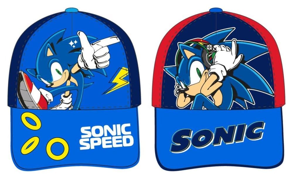 PRE ORDINE - Sonic The Hedgehog Baseball Cap A Assortment (12)