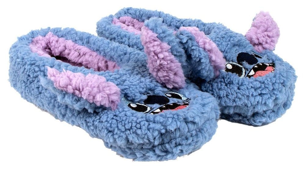 PRE ORDINE - Disney House Slippers with Sole Applications Stitch Assortment (12)