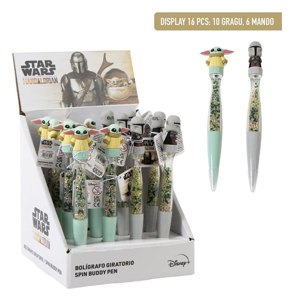 PRE ORDINE - Star Wars Rotary Pen The Mandalorian Display (16)