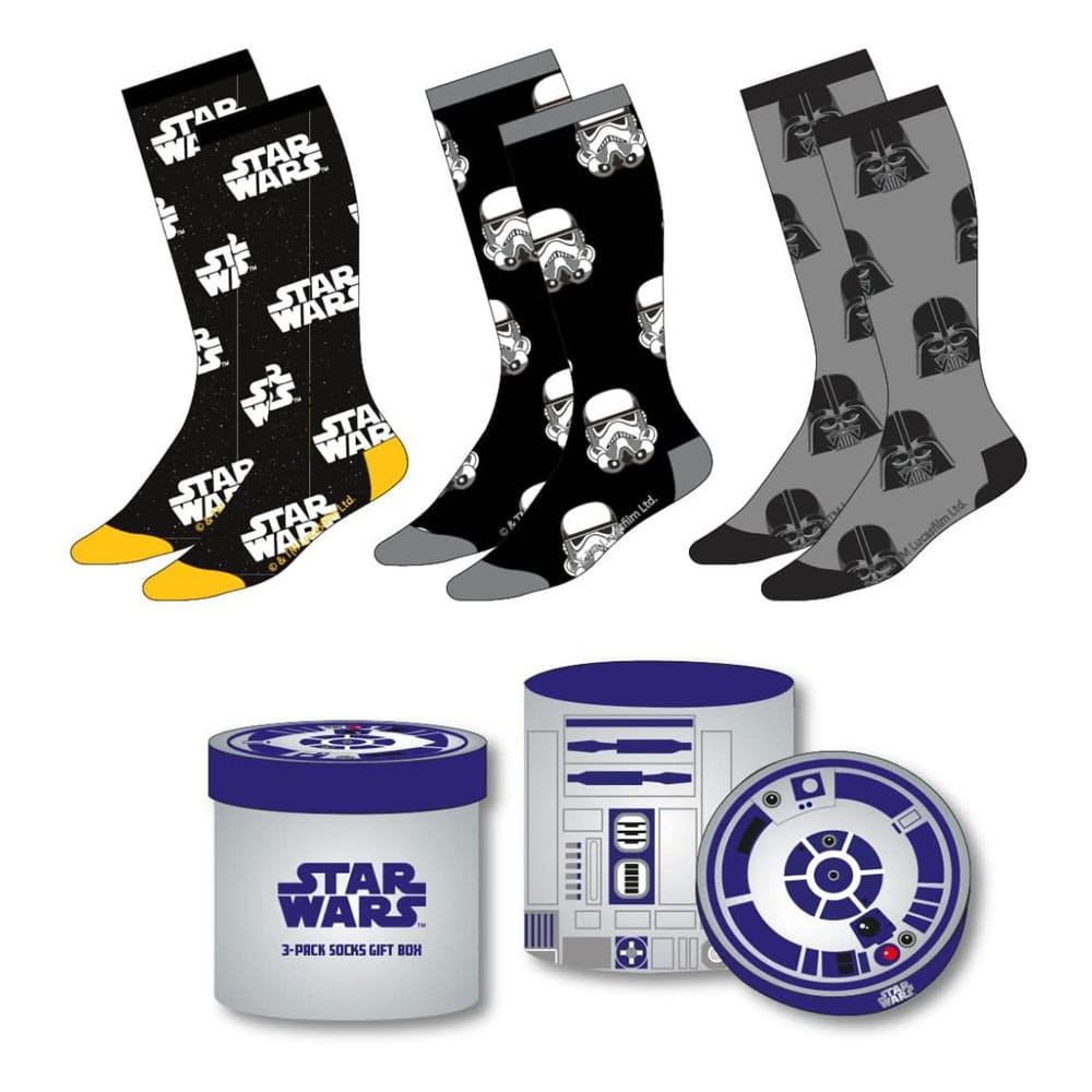 PRE ORDINE - Star Wars Socks 3-Pack 38-45