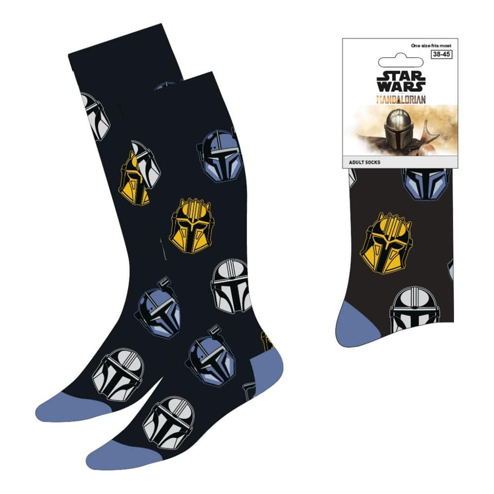 PRE ORDINE - Star Wars: The Mandalorian Socks Helmets 38-45