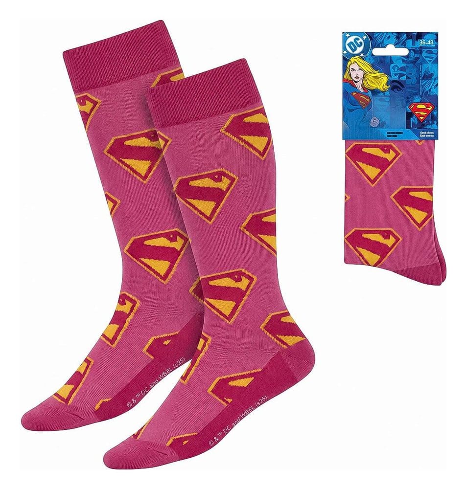 PRE ORDINE - DC Comics Socks Superman Supergirl 36-43