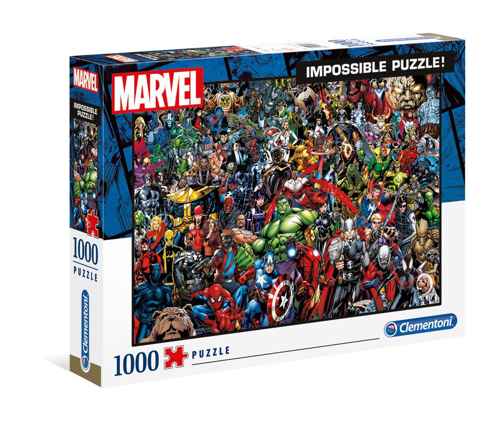PRE ORDINE - Marvel 80th Anniversary Impossible Puzzle Characters