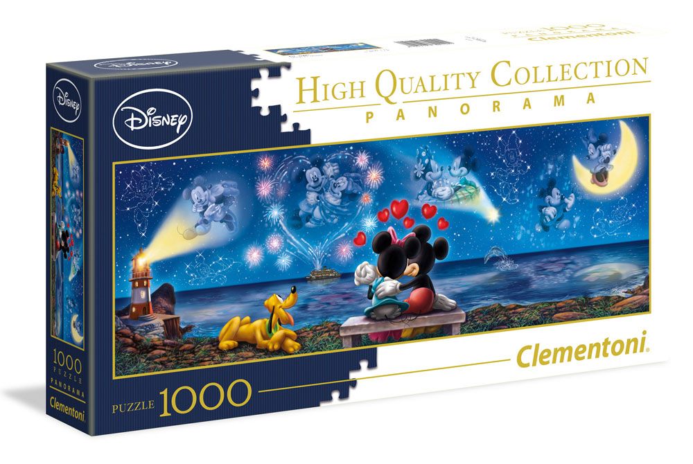 PRE ORDINE - Disney Panorama Jigsaw Puzzle Mickey & Minnie (1000 pieces)
