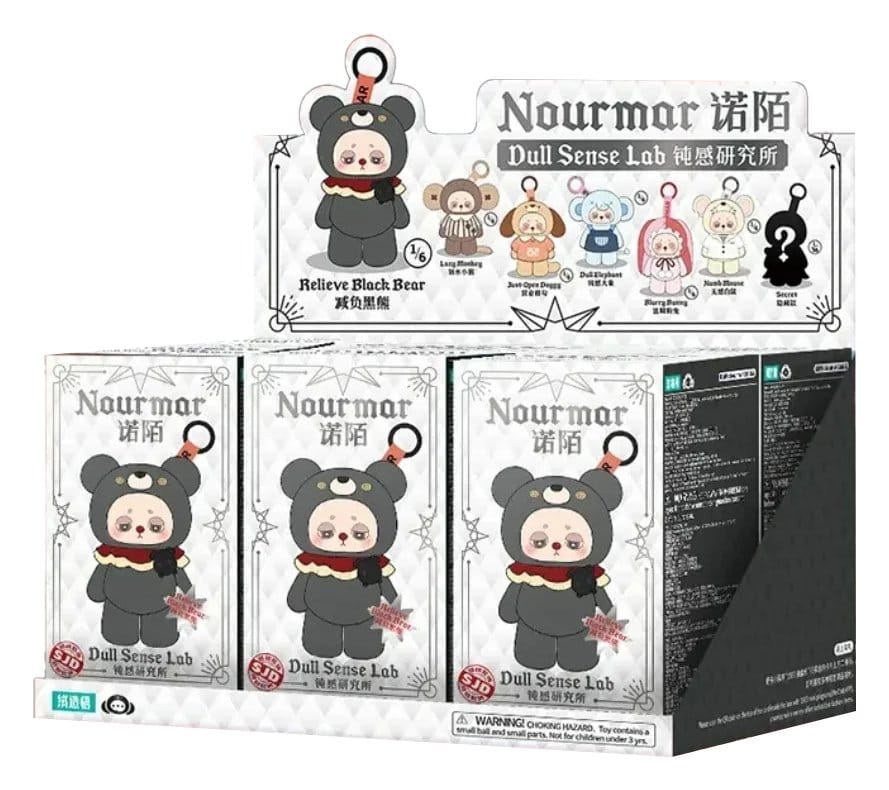 PRE ORDINE - Nourmar: Dull Sense Lab Blind Box Keychain 16 cm Display (6)