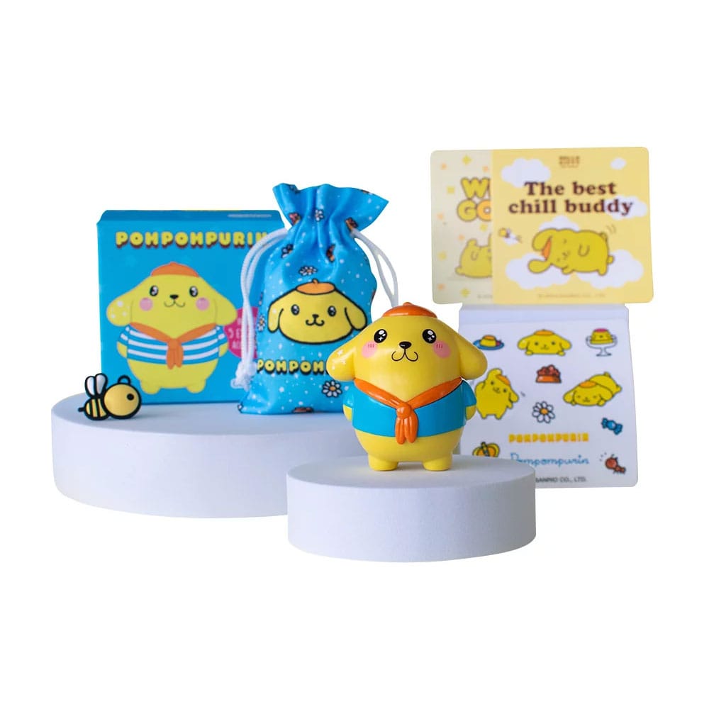PRE ORDINE - Hello Kitty and Friends Mini figure Pompompurin 6 cm