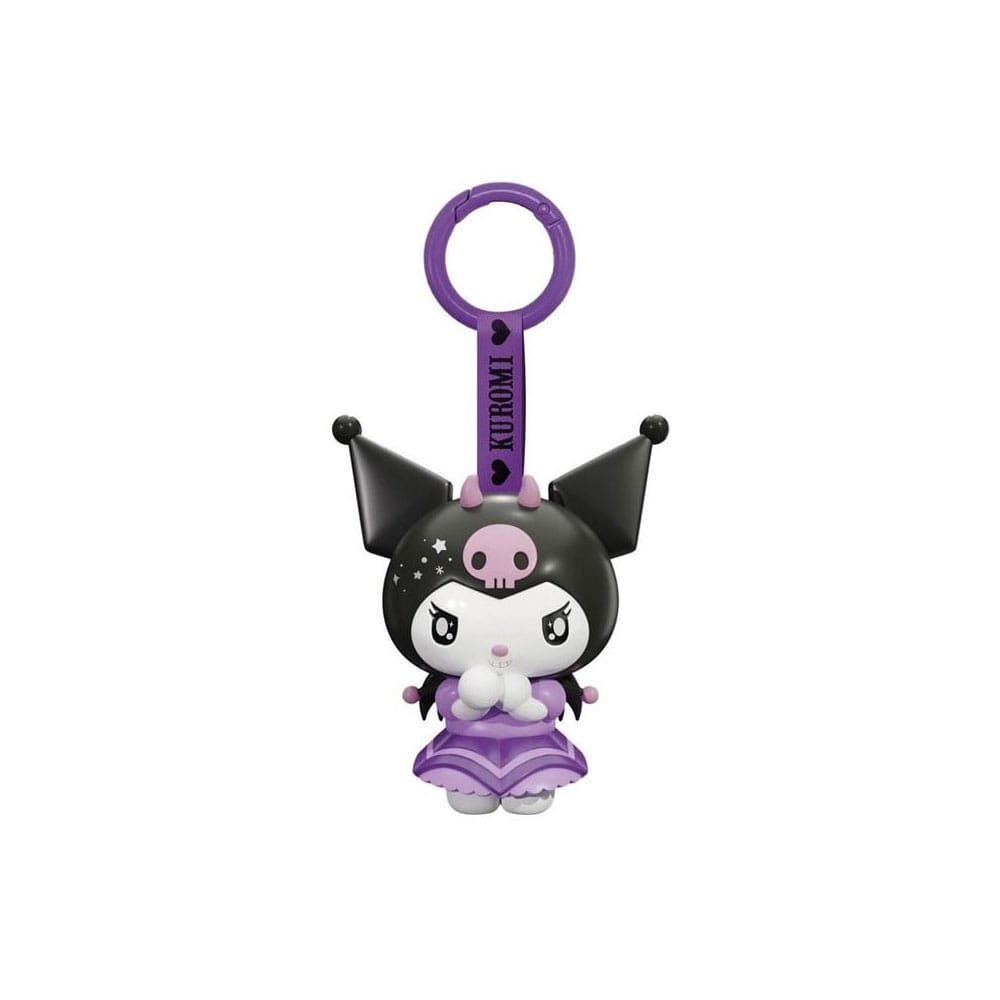 PRE ORDINE - Hello Kitty Keyring Angel & Devil Kuromi 8 cm