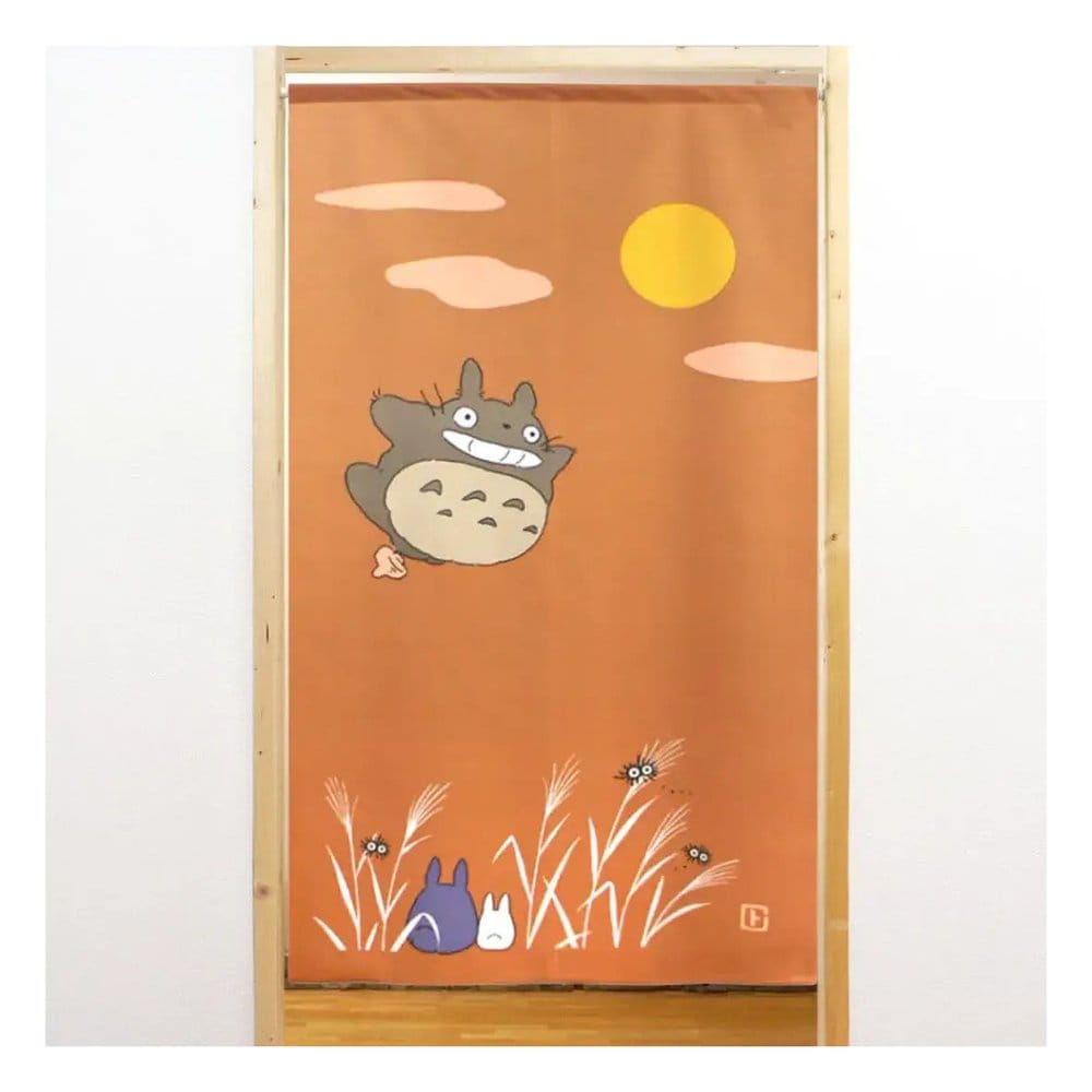 PRE ORDINE - My Neighbor Totoro Noren Curtains Together under the moon