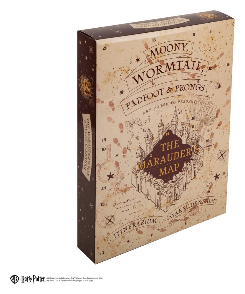 PRE ORDINE - Harry Potter Advent Calendar Marauder's Map New Edition 2026