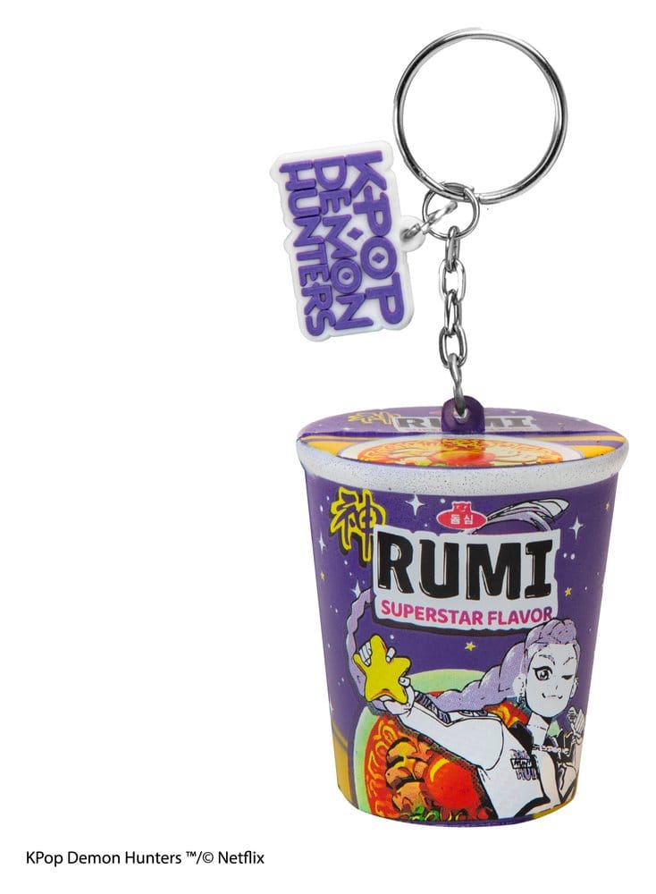 PRE ORDINE - KPop Demon Hunters Squishy Keychain Rumi Superstar Flavor Noodles