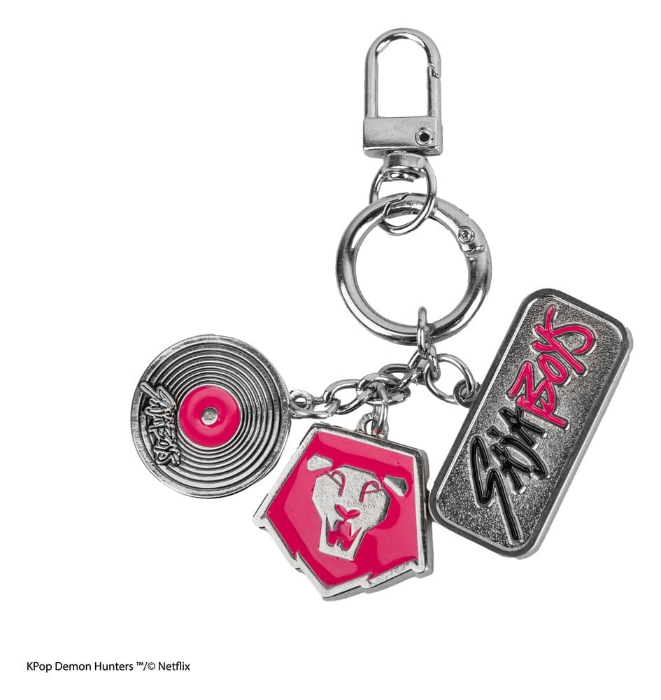 PRE ORDINE - KPop Demon Hunters Charm Keychain Saja Boys