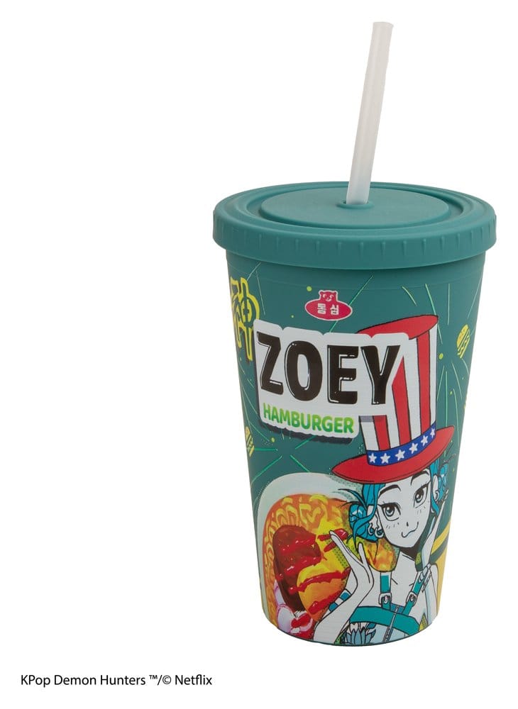 PRE ORDINE - KPop Demon Hunters Tumbler Zoey Hamburger
