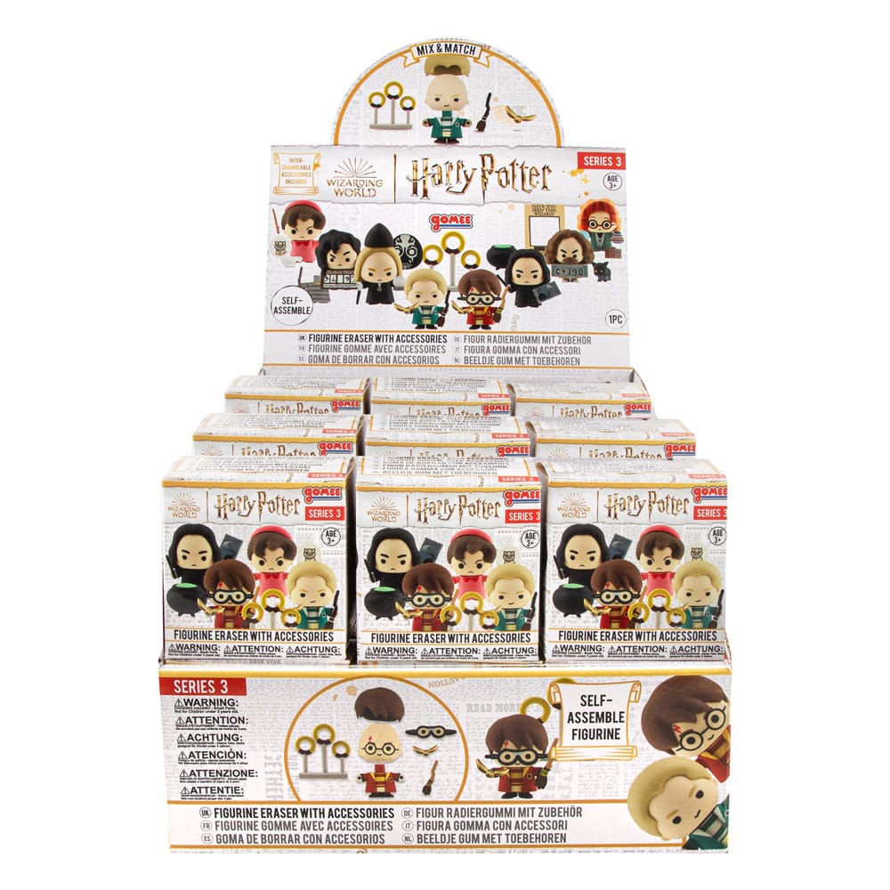 PRE ORDINE - Harry Potter Gomee Mini Figures Gomes Wave 3 Mystery Display (24)