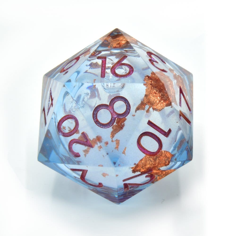 PRE ORDINE - CritStones Liquid Core Dice D20 Seraphic Reverie 3 cm