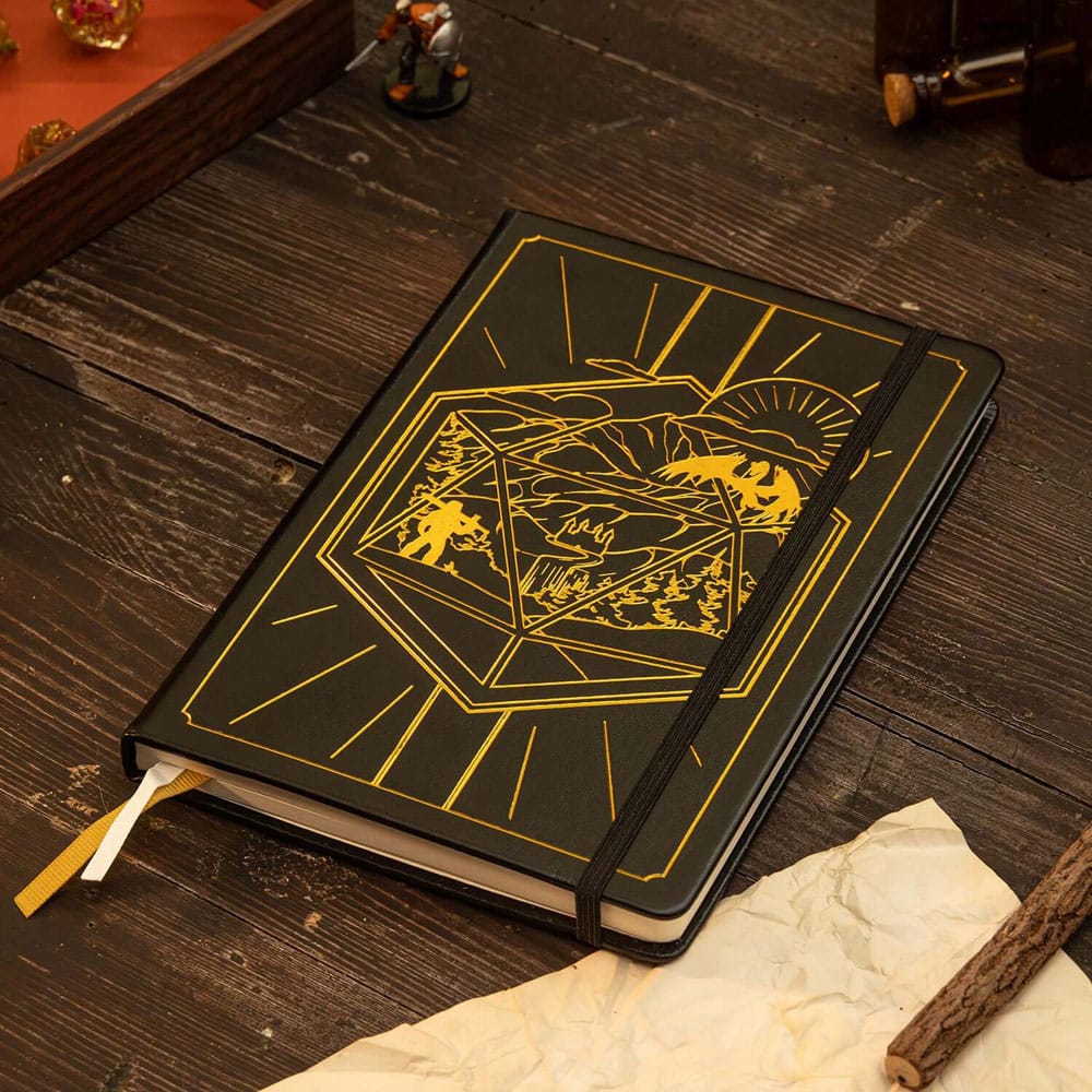 PRE ORDINE - Dungeons & Dragons RPG Journal 5e Black