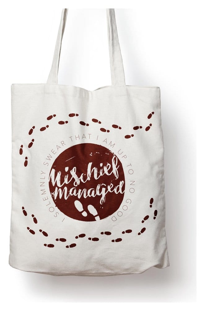 PRE ORDINE - Harry Potter Tote Bag Marauders Map Cotton