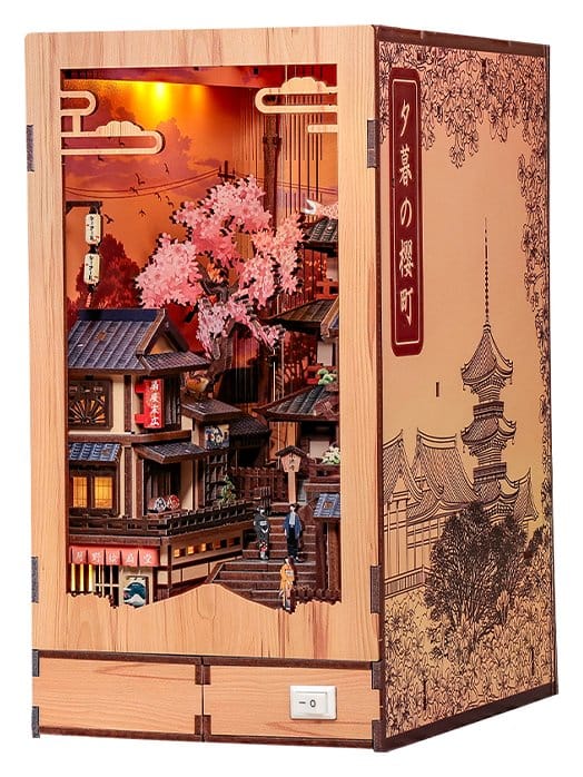 PRE ORDINE - Book Nook Twilight Sakura Path 23 x 12 cm